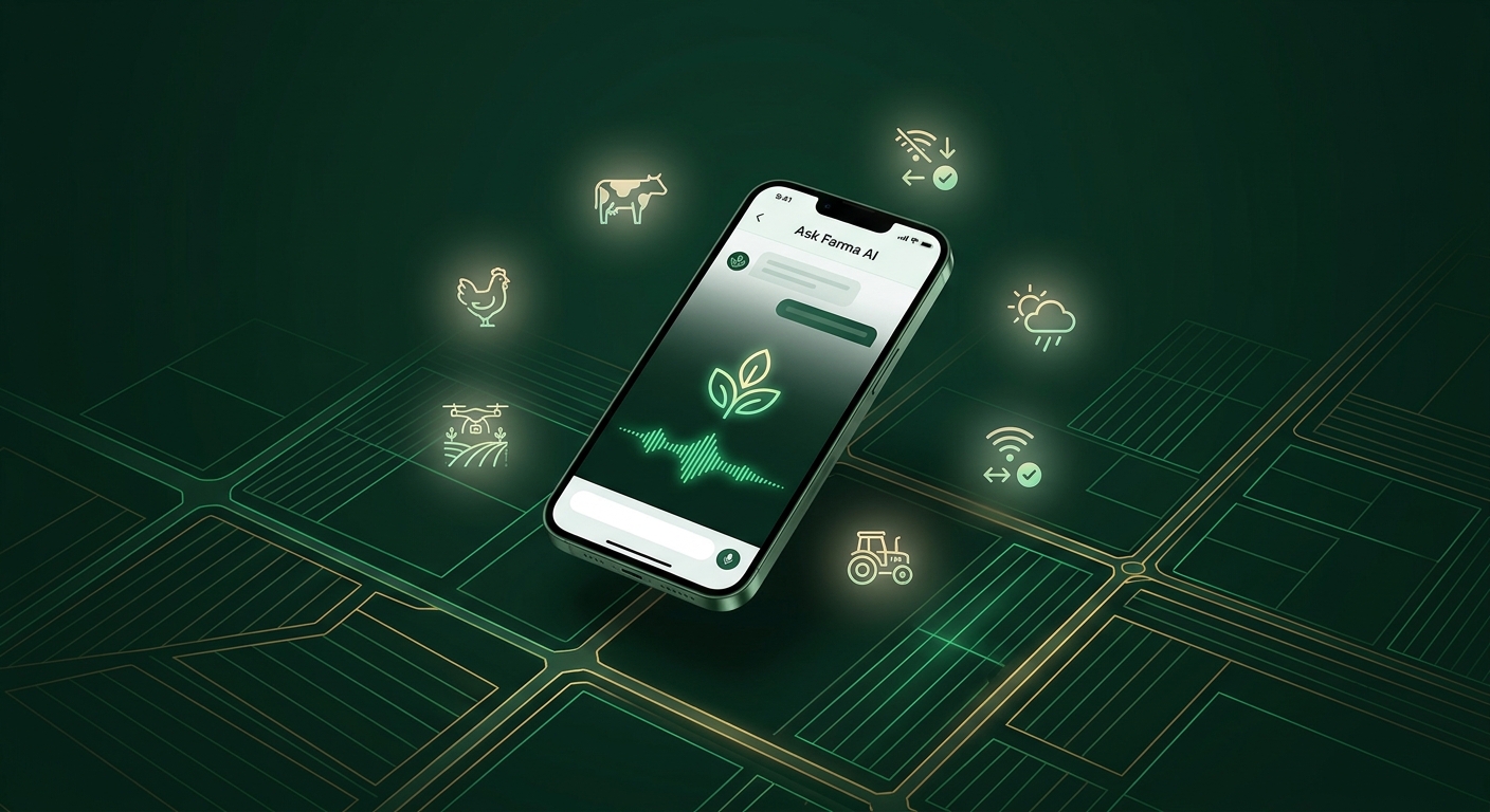 Ask Farma conversational AI interface